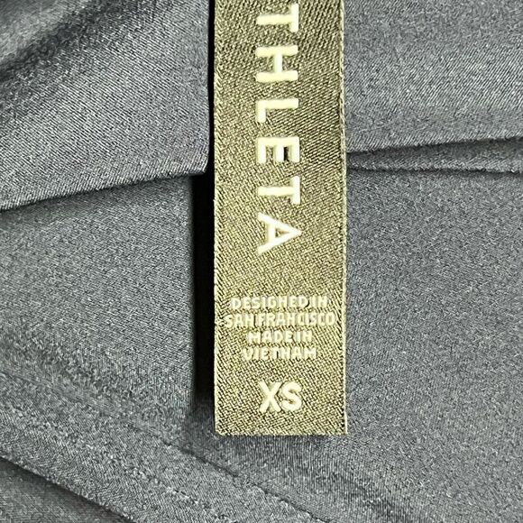 NWT ATHLETA Zuma Jumpsuit Navy Romper Pants Womens Sz XS/S - Picture 9 of 10